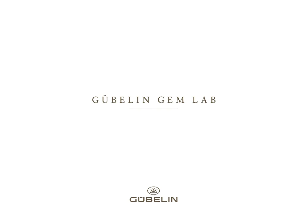 Page 1 of Gübelin Gem Lab