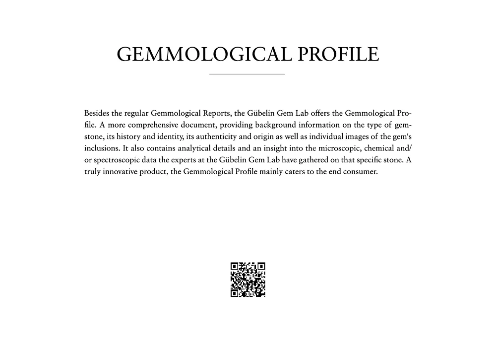 Page 14 of Gübelin Gem Lab
