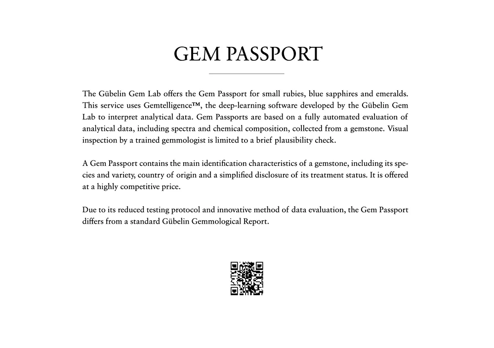 Page 22 of Gübelin Gem Lab